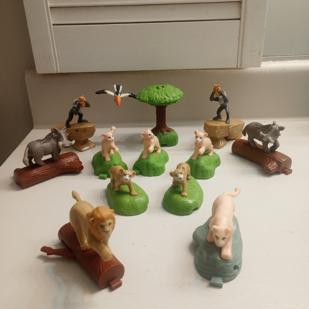 McDonald's The Lion King Bundle Of Character Toys 2019 Movie Release - Picture 2 of 8